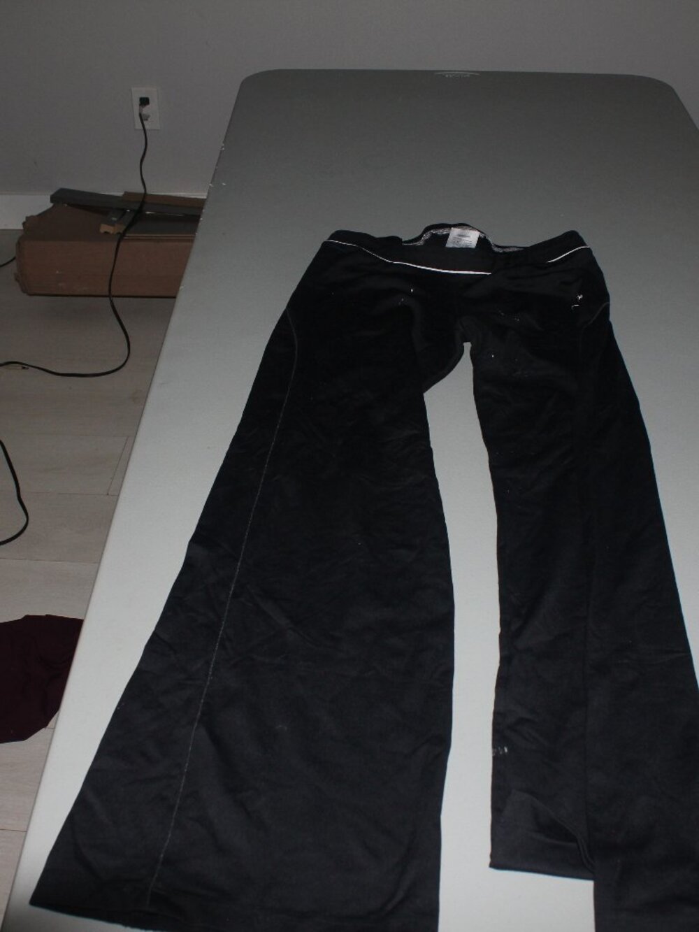 Black Adidas Athletic Pants Size Medium